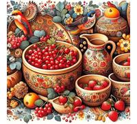 Jigsaw Puzzles 120 Pieces for Adults, Cutlery Birds 120 Piece jigsaw puzzles for adults 18x18inch, Fun Educational Puzzle Games, Beautiful Decoration puzzle