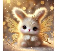 Jigsaw Puzzles 120 Pieces for Adults Golden Wing Rabbit, Fun Challenging Jigsaws for adults 120 Piece, Puzzle Educational Games for Families, Home Decoration puzzles