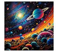 Jigsaw Puzzles 120 Pieces for Adults, puzzles for adults 120 Piece Beautiful Colourful Artwork, Challenging Puzzle Game for Family, Theme:Magical Universe