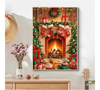 Jigsaw Puzzles 1200 piece,Puzzles for Adults,Challenging Educational Family Activity Games Home Decoration Puzzle Christmas House Scenery 29.5 x 19.7 inch