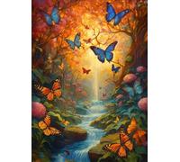Jigsaw Puzzles 1200 Pieces For Adults, Difficult Puzzle for adults 1200 pieces, Challenging Jigsaws Perfect for Game Nights, Classic Puzzles for Home Wall Decoration(Fairyland Butterfly)