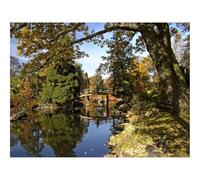 Jigsaw Puzzles 1500 Piece Gift for Men/Women-Bridge,arch,pond 87x57cm