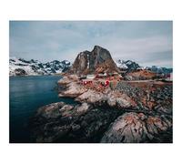 Jigsaw Puzzles 1500 Piece Gift for Men/Women-Buildings,mountains,rest 87x57cm