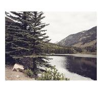 Jigsaw Puzzles 1500 Piece Gift for Men/Women-River,Mountains,Trees,Coast,Landscape,Hills 87x57cm