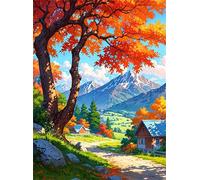 Jigsaw Puzzles 1500 Pieces for Adults, Challenging & Brainteasing Adult Jigsaw Puzzles 1500 pieces, Difficult Puzzles, For Men/Women Sunshine Tree Town