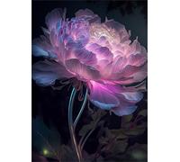 Jigsaw Puzzles 1500 pieces,Puzzles for Adults,Challenging Educational Family Activity Games Home Decoration Puzzle Beautiful Peony Flowers,34.3 x 22.4 Inch