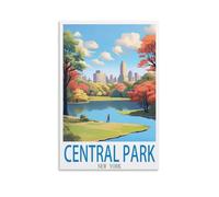 Jigsaw Puzzles 200 Pieces Central Park New York Classic puzzle 3D puzzle diy kit paper toys unique gift residential culture 35x25cm