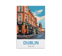 Jigsaw Puzzles 200 Pieces Dublin Ireland Classic puzzle 3D puzzle diy kit paper toys unique gift residential culture 35x25cm