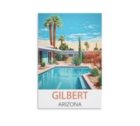 Jigsaw Puzzles 200 Pieces for Adults jigsaw Puzzles for Adults，Gilbert Arizona Paper Jigsaw Puzzle 200 Pieces Adult Toys Decompression Game 35x25cm