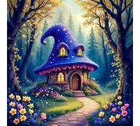 Jigsaw Puzzles 200 Pieces for Adults, Magic Hat Shop 200 Piece jigsaw puzzles for adults 11x11inch, Fun Educational Puzzle Games, Beautiful Decoration puzzle