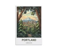 Jigsaw Puzzles 200 Pieces Portland Oregon Recycled Paper Jigsaw Puzzle 200 Pieces - Fun and Challenging Family Game Great Gift Idea 35x25cm