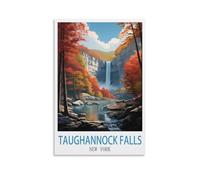 Jigsaw Puzzles 200 Pieces Taughannock Falls New York Jigsaw Puzzle 200 Pieces for Adults Kids Teens Large Families Puzzle Game 35x25cm