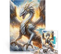 Jigsaw Puzzles 2000 Piece for Adults Angelic dragon Lernspielzeug für die ganze Familie Eltern-Kind-Interaktion70x100cm