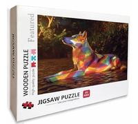 Jigsaw Puzzles 2000 Piece for Adults Animal, Wooden Jigsaw Puzzles 99x70cm, for Men Women Elders Seniors, Pieces Parts Fit Together Tightly, Decompression, Wall Decor, Teenagers Gifts, (Wolf) E-1170