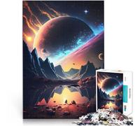 Jigsaw Puzzles 2000 Piece for Adults Extraterrestrial Oasis DIY-Spielzeug Wanddekoration Einzigartige Geburtstags- und Weihnachtsgeschenke70x100cm