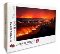 Jigsaw Puzzles 2000 Piece for Adults Flame, Wooden Jigsaw Puzzles 99x70cm, for Men Women Elders Seniors, Pieces Parts Fit Together Tightly, Decompression, Wall Decor, Teenagers Gifts, (Plant) 1-2632