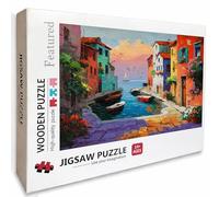 Jigsaw Puzzles 2000 Piece for Adults House, Wooden Jigsaw Puzzles 99x70cm, for Men Women Elders Seniors, Pieces Parts Fit Together Tightly, Decompression, Wall Decor, Teenagers Gifts, (Color) 6-9339