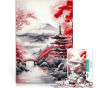 Jigsaw Puzzles 2000 Piece for Adults Japanese Village Lernspiele Heimdekoration Tolle Geschenke und Spielzeuge70x100cm