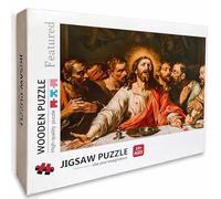 Jigsaw Puzzles 2000 Piece for Adults Man, Wooden Jigsaw Puzzles 99x70cm, for Men Women Elders Seniors, Pieces Parts Fit Together Tightly, Decompression, Wall Decor, Gifts, (The Last Supper) S-5254