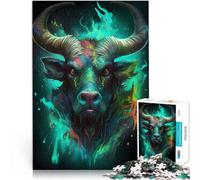 Jigsaw Puzzles 2000 Piece for Adults Minotaur Mythical world Schwierig Schwer Lernspiel für Geburtstag, Weihnachten70x100cm