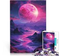 Jigsaw Puzzles 2000 Piece for Adults mountain sunset Denksportaufgabe für eignet sich ideal als Geschenk für die ganze Familie70x100cm