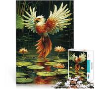 Jigsaw Puzzles 2000 Piece for Adults Phoenix Rising für Lernspiel-Herausforderungsspielzeug Heimdekoration70x100cm