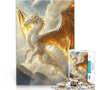 Jigsaw Puzzles 2000 Piece for teenagers Angelic dragon Familienspiel für und einzigartiges Herausforderungsspiel70x100cm
