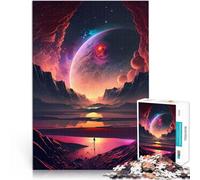 Jigsaw Puzzles 2000 Piece for teenagers Extraterrestrial Shores Spielspielzeug Künstlersammlung, Bildende Kunst70x100cm