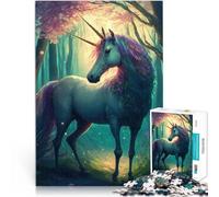 Jigsaw Puzzles 2000 Pieces for Adults A cartoon unicorn Analysis and logic 70x100cm deal as gifts for the whole family for and Age 14