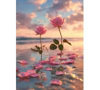 Jigsaw Puzzles 2000 Pieces for Adults, Challenging & Brainteasing Adult Jigsaw Puzzles 2000 pieces, Difficult Puzzles, For Men/Women Sunset Petals