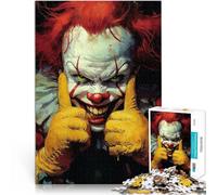 Jigsaw Puzzles 2000 Pieces for Adults Crazy evil clown Educational Stress Relief Toy 70x100cm Secret Santa Gifts for ages 14+