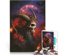 Jigsaw Puzzles 2000 Pieces for Adults Devil Goat Game Toys 70x100cm for is ideal as a gift for the whole family for and Age 14 Years Up