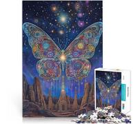 Jigsaw Puzzles 2000 Pieces for Adults “Fantasy butterfly totem” Made of cardboard,Suitable for people aged 14 and above Challenging play toys Christmas Birthday Gift。size:70x100cm/27.5x39.3inch