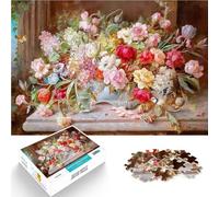 Jigsaw Puzzles 2000 Pieces for Adults Still Life with Flowers Familienspaß Angebot als Geschenk für die ganze Familie70x100cm