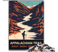 Jigsaw Puzzles 2000 Pieces for Adults Teens Appalachian Trail,family Fun Games Fun at Home Activities,Birthday Present,Travel Gifts 70x100cm