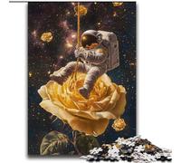 Jigsaw Puzzles 2000 Pieces for Adults Teens Astronauts in Space Educational Games Home Decoration Birthday Present, Gifts for Age 14+ 70x100cm