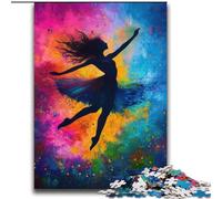 Jigsaw Puzzles 2000 Pieces for Adults Teens Ballet Dancer Oil Painting Learning Educational Toys Family Games Educational Game for Birthday, Chrismas 70x100cm