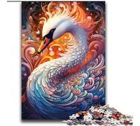 Jigsaw Puzzles 2000 Pieces for Adults Teens Colourful Swans for Age 14+ Challenging To Complete But Fun And Humorous Great Gifts And Toys 70x100cm