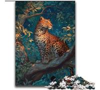 Jigsaw Puzzles 2000 Pieces for Adults Teens Jungle Leopard Brain Intelligence Challenge Addictive Toys Funny Gift for Ages 14+ 70x100cm