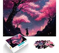 Jigsaw Puzzles 2000 Pieces for teenagers Between The Sakura Lernspiele Lustige Aktivitäten für zu Hause, Geburtstagsgeschenk, Reisegeschenk,70x100cm