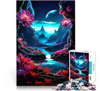 Jigsaw Puzzles 2000 Pieces for teenagers Bloom noir 2 Lernspiele Heimdekoration einzigartiges Herausforderungsspiel70x100cm