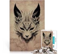 Jigsaw Puzzles 2000 Pieces for teenagers Kitsune Mask Stained No2 Denkspiel Angebot als Geschenk für die ganze Familie70x100cm