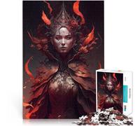 Jigsaw Puzzles 2000 Pieces for teenagers Lilith the queen of demons DIY-Spielzeug mit passendem Poster und Quizblatt70x100cm