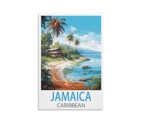 Jigsaw Puzzles 2000 Pieces Jamaica Caribbean Puzzle 2000 Pieces Wood Puzzle Adult Children'S Educational Toy Family Decompression Game 70x100cm