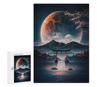 Jigsaw Puzzles 300 PCS Beutiful View in Japan Teenagers Puzzles Relax Games Difficult Challenge Unique Birthday And Xmas Gifts 300 PCS