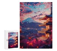 Jigsaw Puzzles 300 PCS Epic Scenic Sunset Flowers Teenagers Puzzles Relax Games Difficult Challenge Unique Birthday And Xmas Gifts 300 PCS
