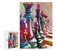 Jigsaw Puzzles 300 PCS for Adults Chess Sport Art Teenagers Puzzles Toy Wall Decor Perfect Decoration Challenging To Complete 300 PCS