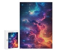 Jigsaw Puzzles 300 PCS for Adults Cosmic Clouds in Space-1 Puzzles for Teenagers Family Activities Educational Challenge Challenging Game And Family Play 300 PCS