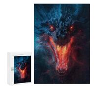 Jigsaw Puzzles 300 PCS for Adults Dangerous Dragon Puzzles for Adults Fun Games Staycation Kill Time for Birthday, Chrismas 300 PCS