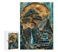 Jigsaw Puzzles 300 PCS for Adults Divine Reflection Kintsugi Puzzles for Adults Fun Games Staycation Kill Time for Birthday, Chrismas 300 PCS